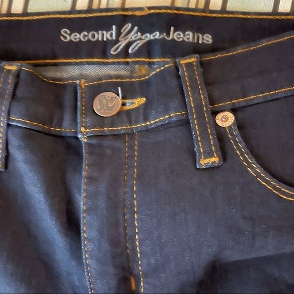 Second Yoga dark denim bootcut jeans - Picture 9 of 11
